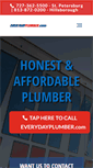 Mobile Screenshot of everydayplumber.com